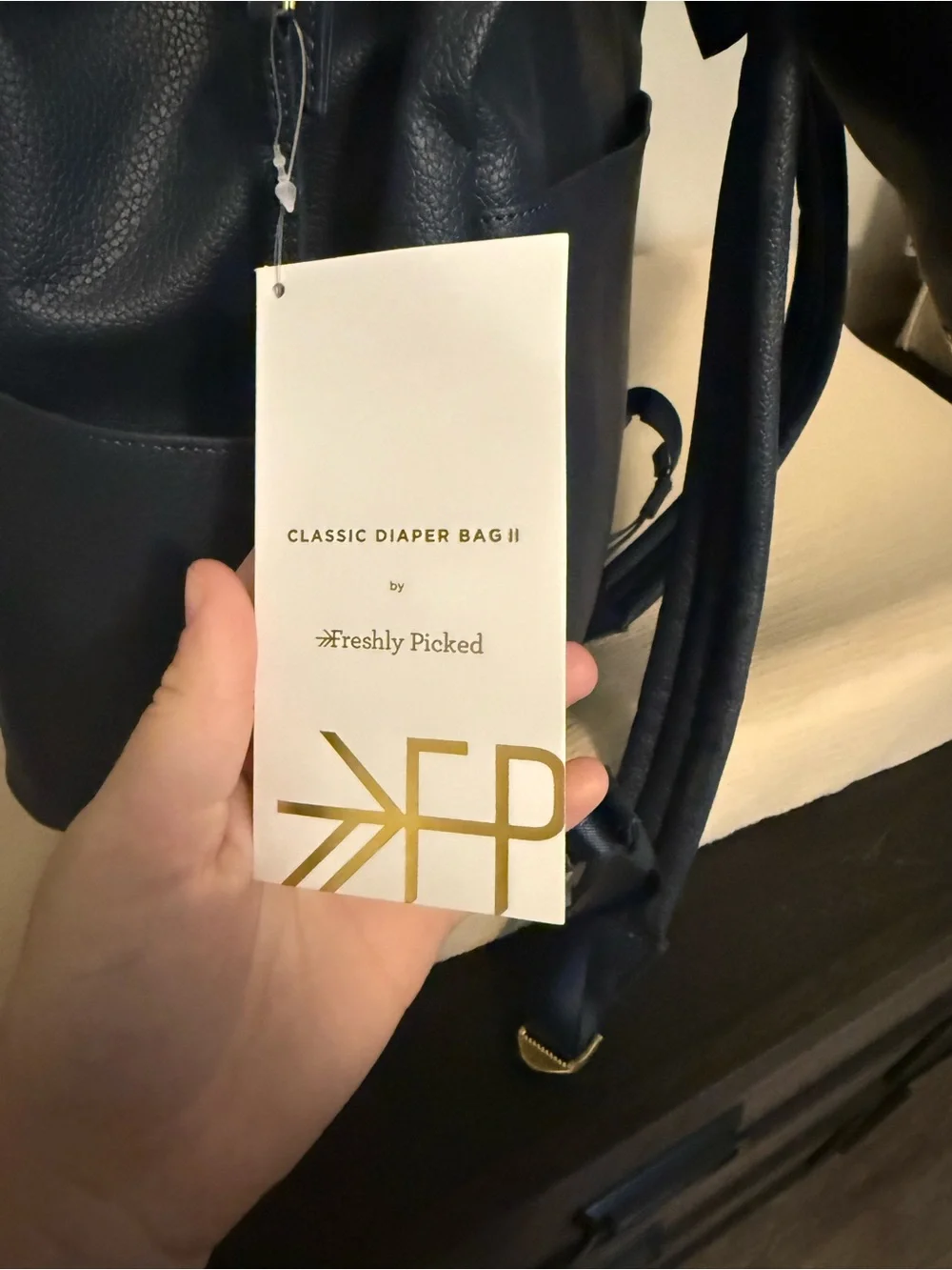 Freshly Picked Navy Diaper Bag